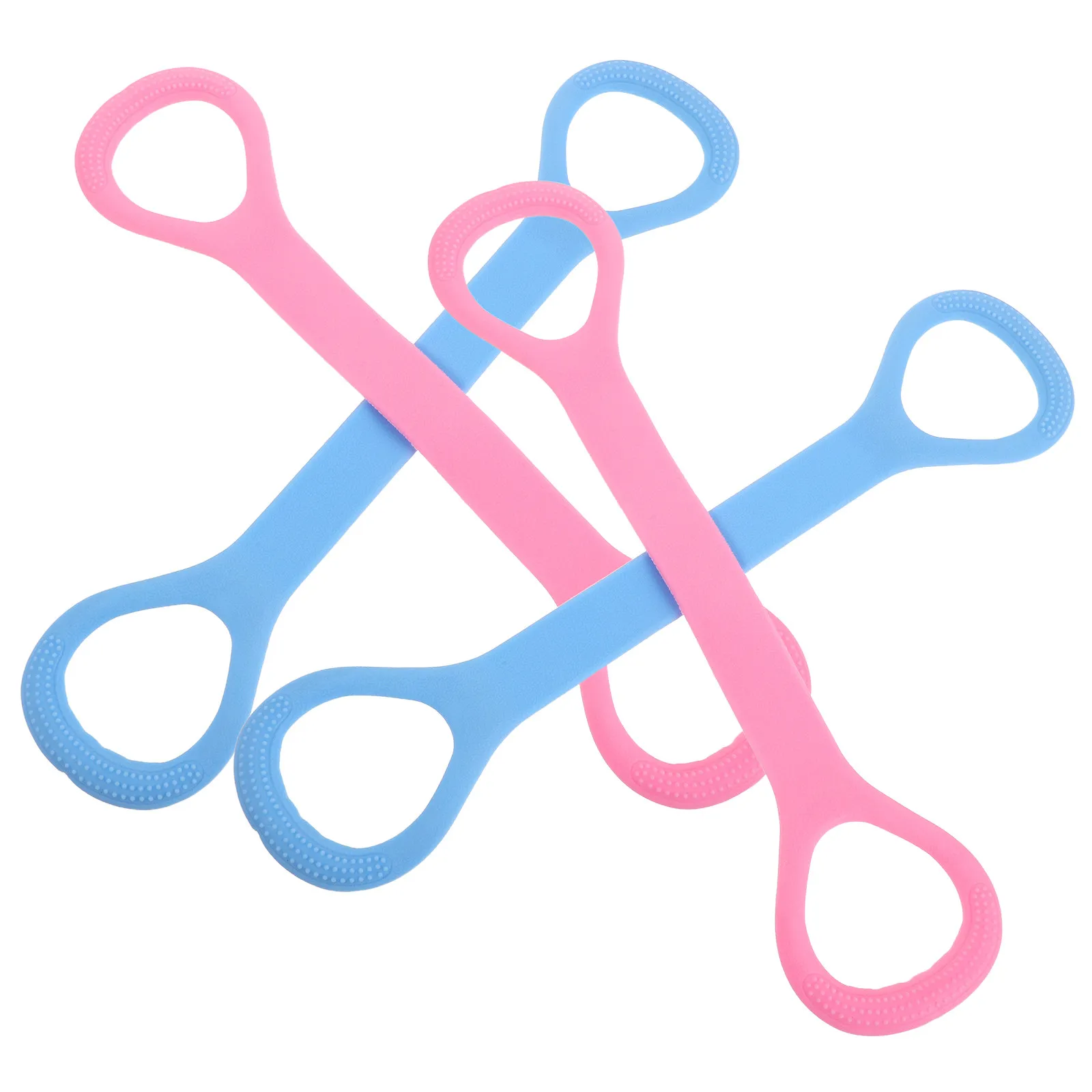 4Pcs Thickened Yoga Resistance Bands Elastic Rope Back Shoulder Opener for Women Stretch Exercise Fitness Band Gym Home Training