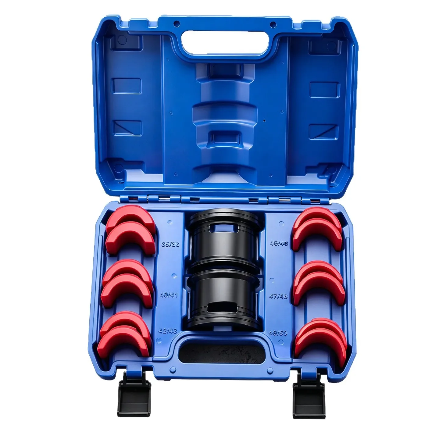 Universal Motorcycle Front Fork Oil Seal Driver Tool Kit Adjustable Seal Installer Removal Set for Bike Shock Absorber