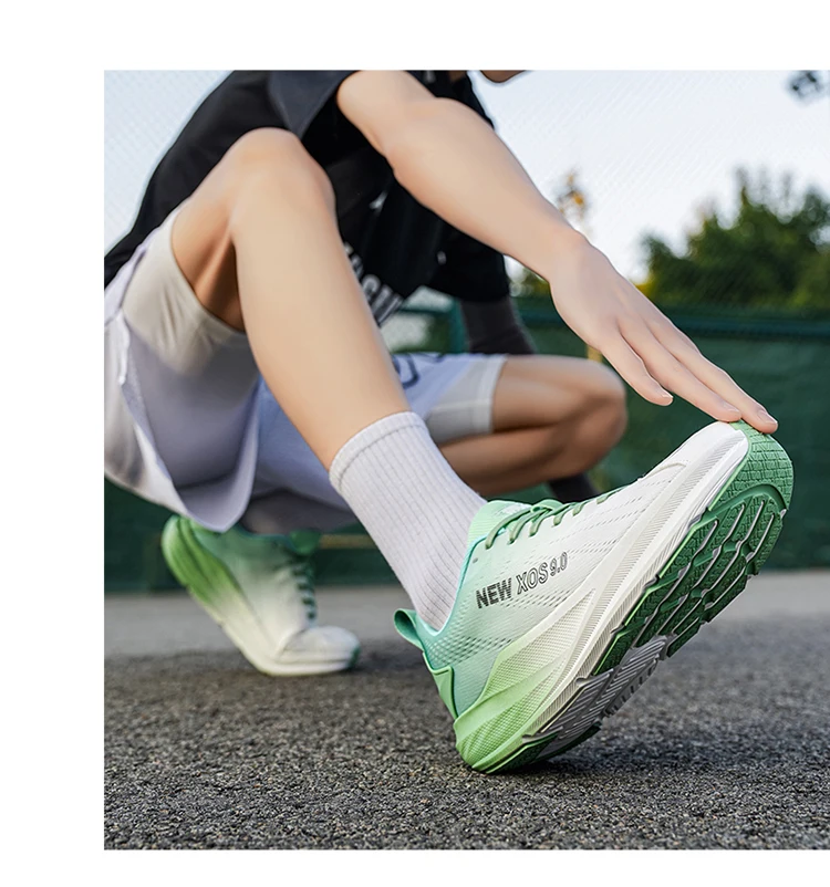 Wide Toe Running Shoes Autumn Winter Breathable Mesh Sneakers Lightweight Cushion Sport Shoes For Walking Jogging School Daily