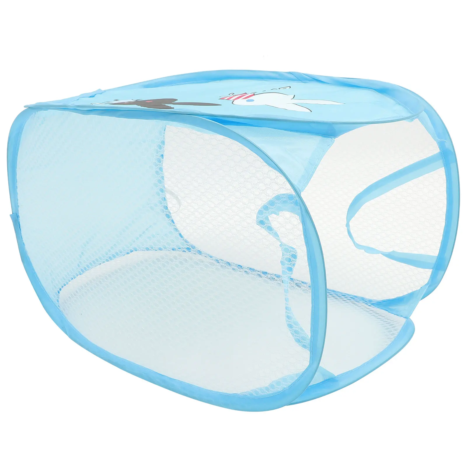 

Foldable Dirty Clothes Basket Laundry Storage Large Capacity Polyester Baskets Home Collapsible Mesh Design Cartoon Style