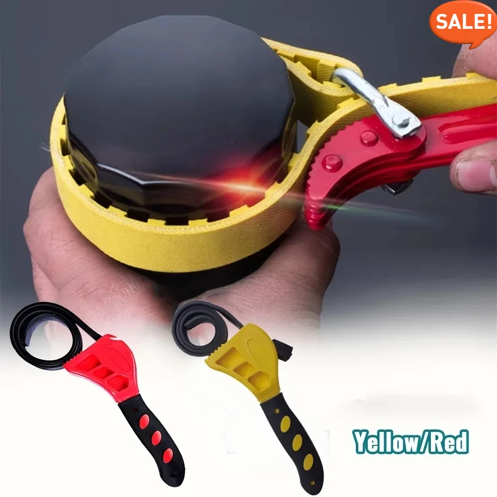 

Разводной ременный ключ "6" — съемник масляного фильтра и гаечный ключ для ремня, нескользящий цепной ключ для разборки труб/фильтра