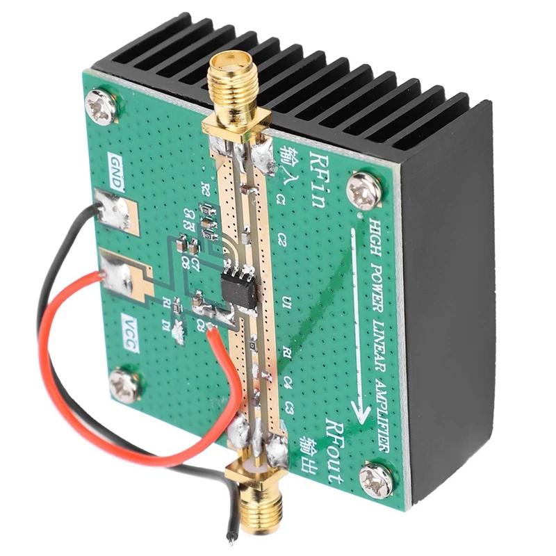 RF2126 Amplificatore di potenza RF 400MHZ-2700MHZ 2.4GHZ 1W Amplificatore di potenza RF con dissipatore di calore