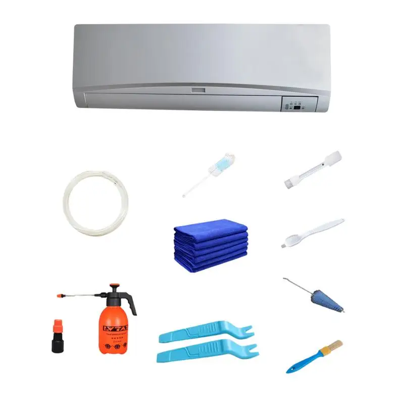 

Cleaning Kit For Air Conditioner Dust Washing Waterproof Cover Bag With Drain Outlet Oxford Fabric Cleaning Tools For