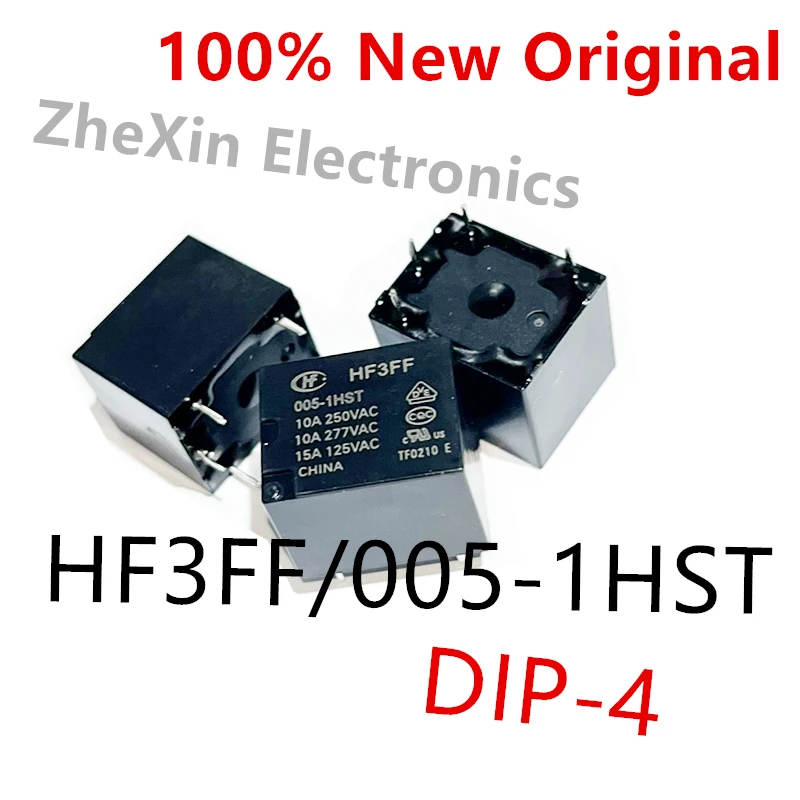 10PCS/Lot  HF3FF-005-1HST 、HF3FF-012-1HST 、HF3FF-024-1HST  New High-Power Relay  HF3FF/005-1HST 、HF3FF/012-1HST 、HF3FF/024-1HST