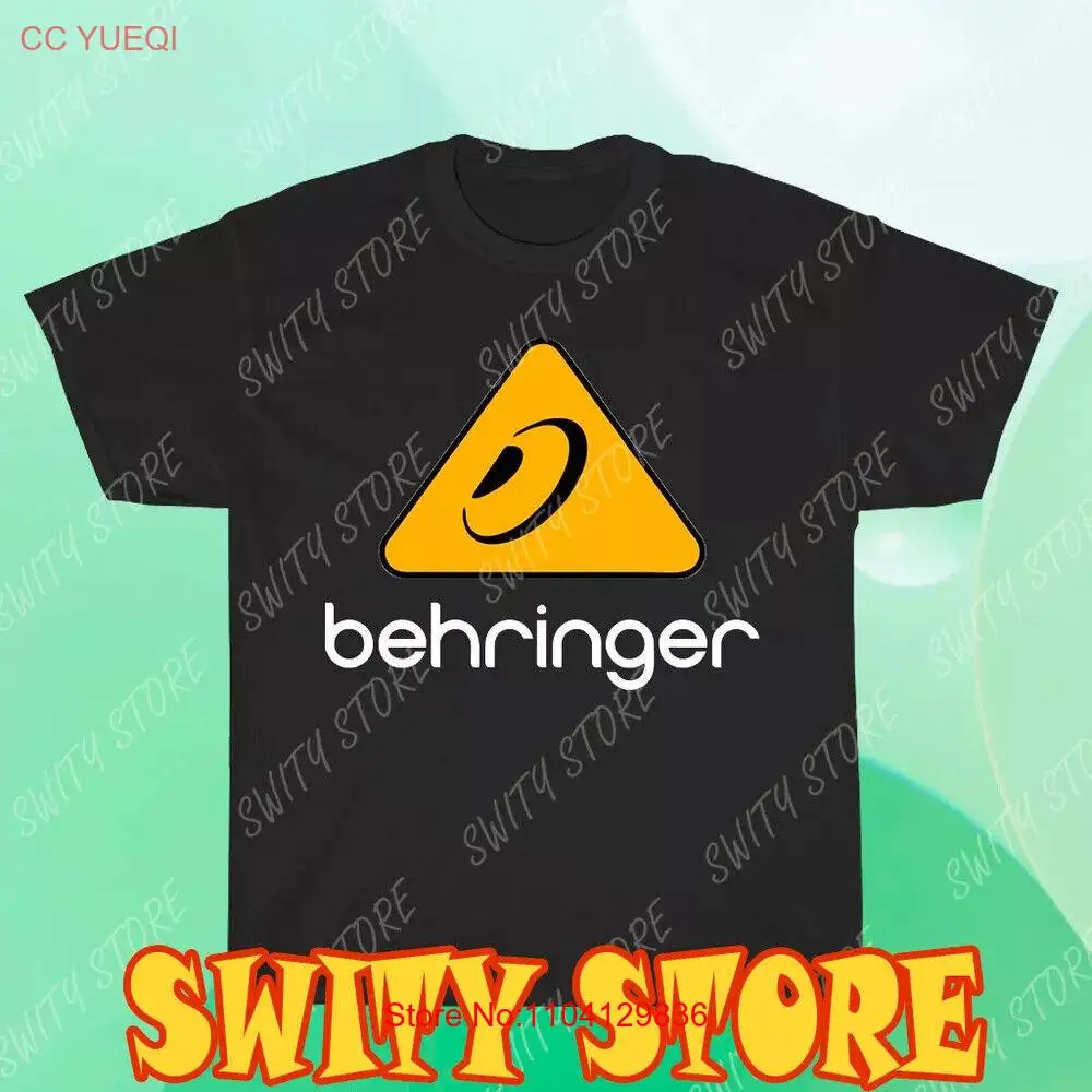 NEW Behringer logo men's heavy cotton T-Shirt Funny Size S to 5XL