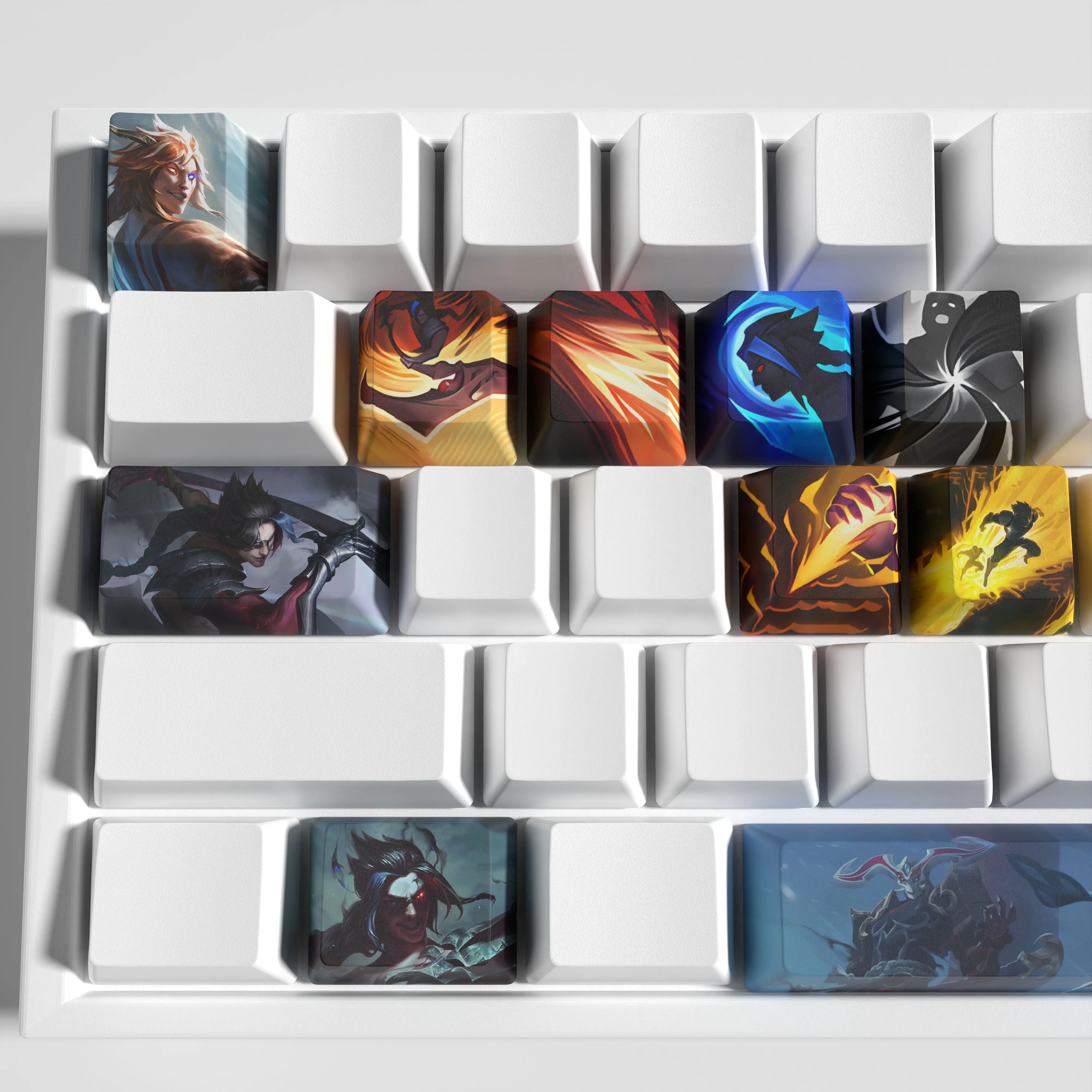 kayn keycaps League of Legends kayn keycaps  game keycaps OEM Profile 12keys PBT dye sub keycaps