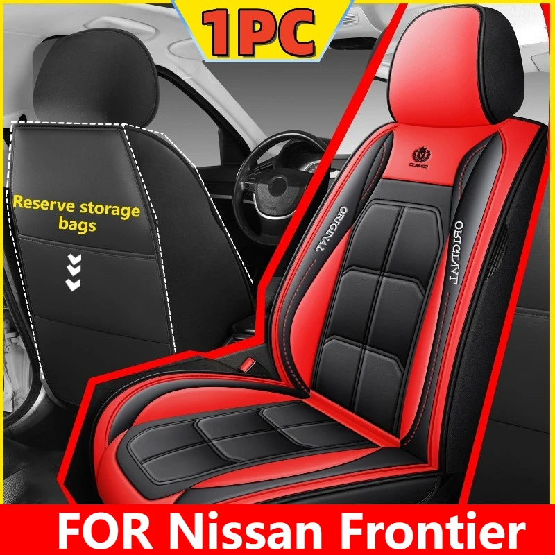 

Car seat cover waterproof PU leather front two-seater full-wrapped muscle soft and comfortable seat cover FOR Nissan Frontier