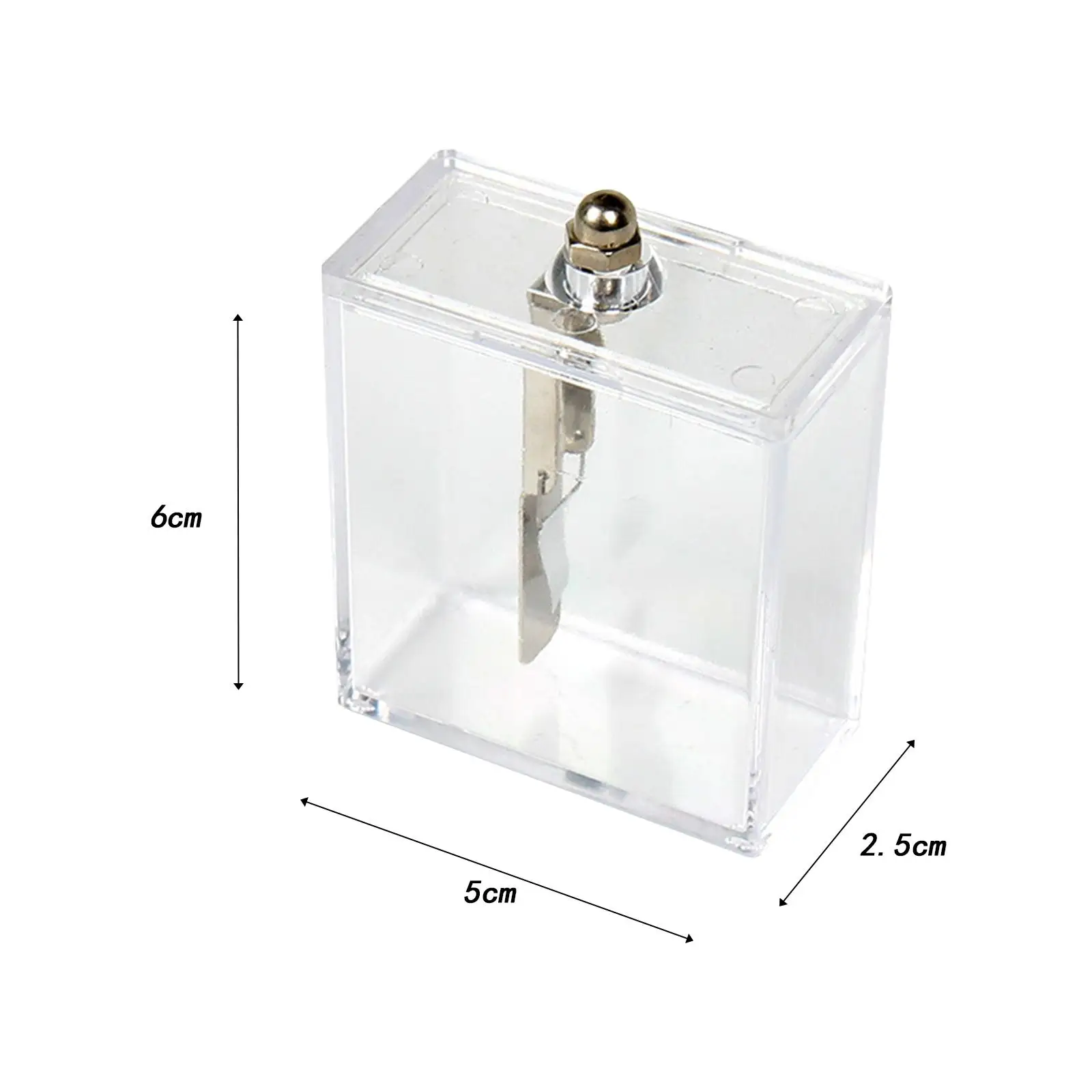 Leaf Electroscope Physics Gadgets Electrical Lab School Supplies Foil Electroscope Electrometer Accessories Foil Electroscope