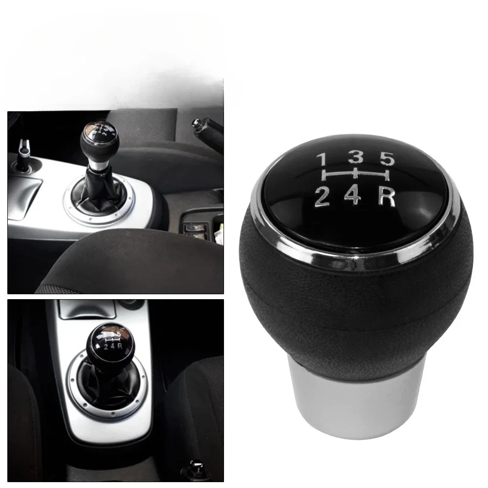 Car Styling Genuine Part 5 MT Gear Shift Knob Fit For Mitsubishi Lancer EX/EVO/GTS ASX V3 V5 V6 JR-GSK91