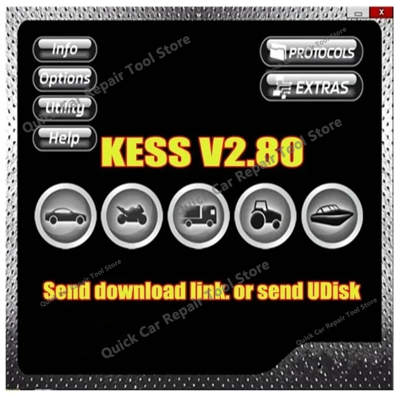 Ksuite V2.80 Ktag 2.25 obd2 scanner work with K E S S V2 V5.017 RSA Error Unlock Corrected for Car Truck Bike Tractros Eu models - view 2