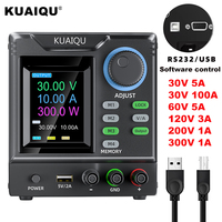 KUAIQU Programmable Adjustable DC Power Supply With RS232/USB Interface Automatic Control Voltage Stabilizing Power Supply 30V