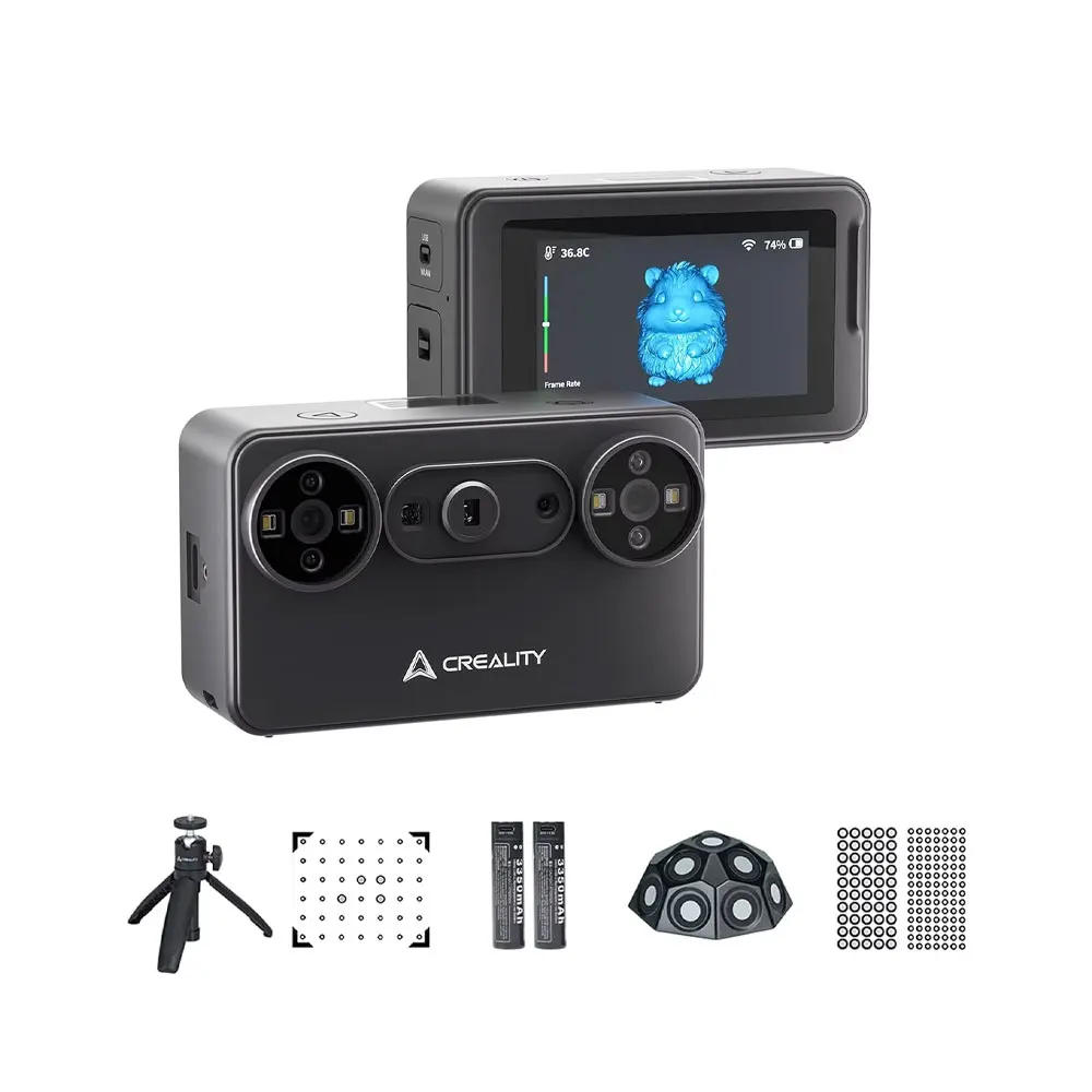 Creality Pika 3D Scanner Portable 0.03mm Accuracy 110FPS High Speed Mini 3D Model Maker for 3D Printing