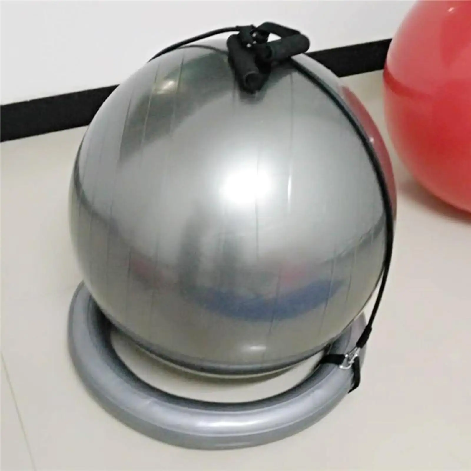 Exercise Ball PVC Anti Burst Balance Pillow Kit 65cm Yoga Ball Stability Equipment for Office Home Fitness