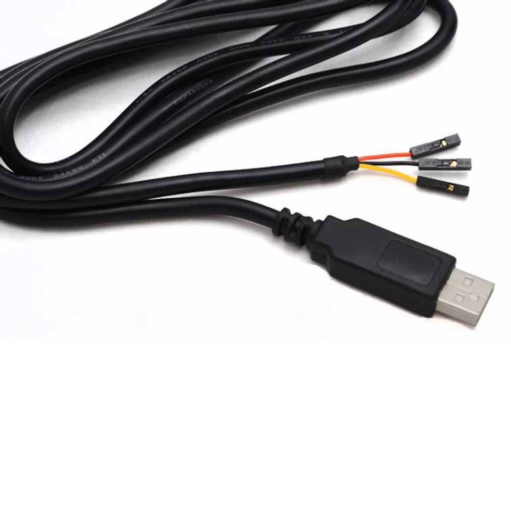 FTDI USB UART TTL 라즈베리 파이 디버그 케이블, TTL-232R-RPI 콘솔 케이블, FT232RQ, 6ft