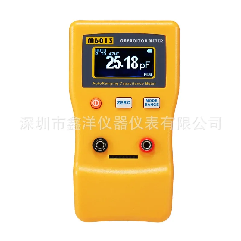 

M6013 Large range digital capacitance meter with automatic range of 0.01pF to 470mF