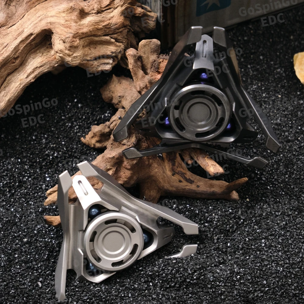 KADA EDC VOYAGE Fidget Spinner Fidget Toys For Adults Spinner Anxiety Relief Gadgets ADHD-friendly Three-Bladed Fidget Spinner