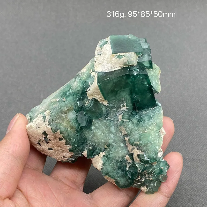 100% Natural green fluorite Mineral specimen cluster Stones and crystals Healing crystal Free shipping