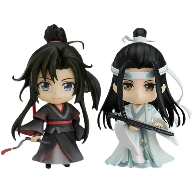 Anime MDZS Figure Lan Wang Ji Wei Wuxian Cosplay Doll PVC Action Figure lovely Model Decoration Toy Birthday Gift for Boys Girls