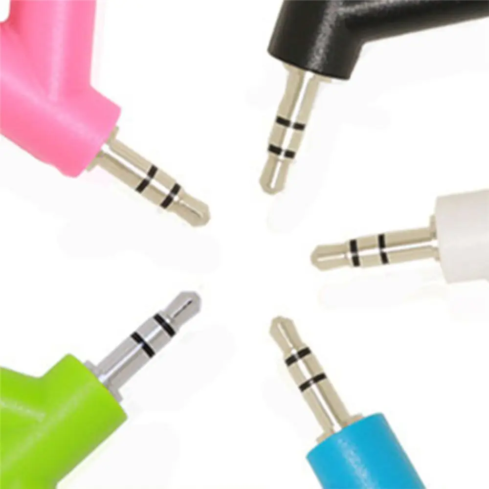 Headphone Converter Audio Spliter Multi 4 Way Earphone Adapter Port 3.5mm