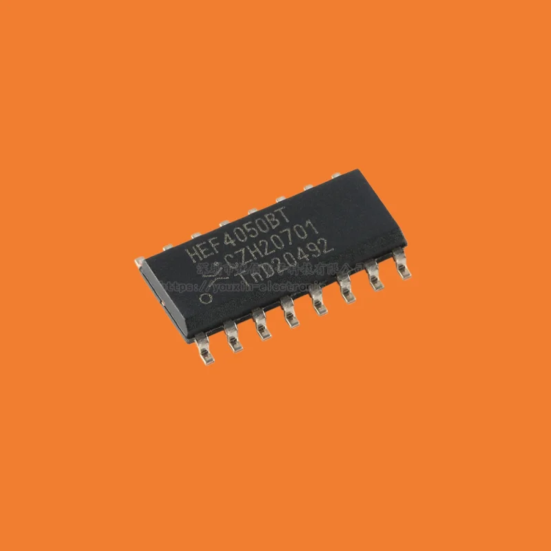 10PCS/original genuine HEF4050BT, 653 SOIC-16 6 high current output non inverting buffer chips