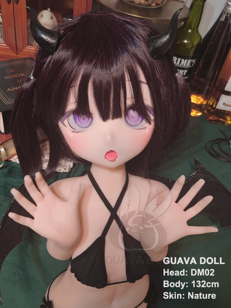 

Guava doll little devil girl doll 132cm tall little devil doll wearing DM02 head