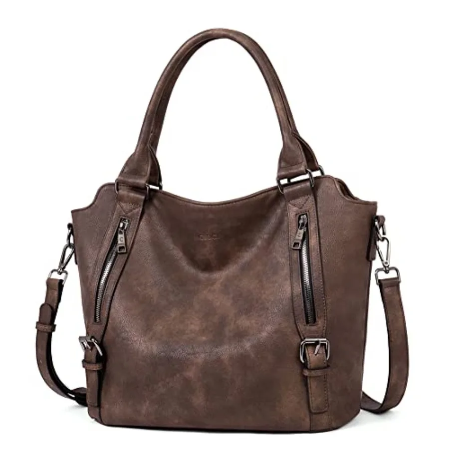 

CLUCI Purses for Women Large Hobo Bags Multiple Pockets Tote Handbags Water Repellent Shoulder Bag with Adjustable Strap