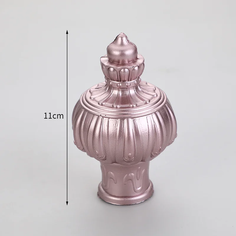 Curtain rod decorative head Roman rod plug head sealing sleeve head curtain accessories home decoration accessories for bedroom