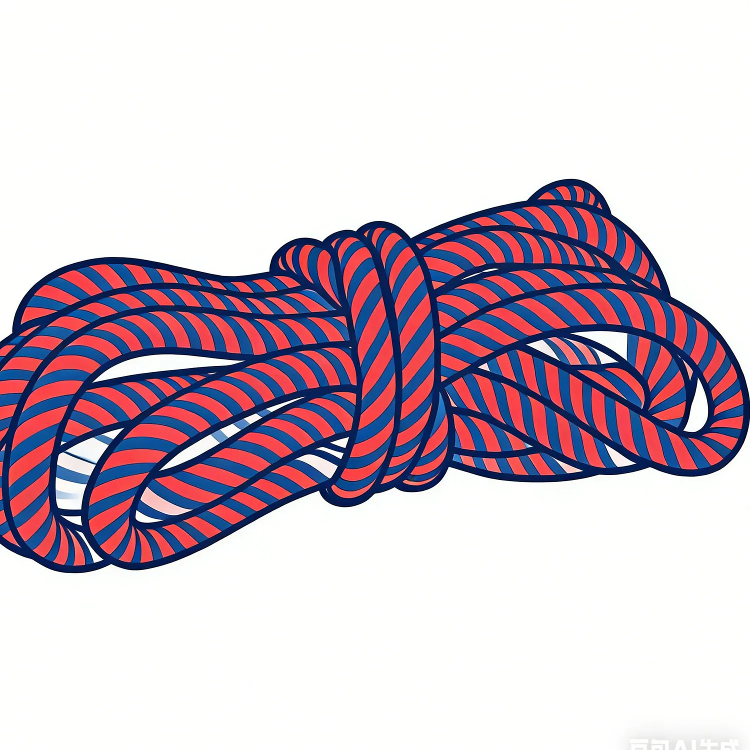 Super Walking Knot Colorful Multicolor (Magnet) Stage Magic Tricks Magician Rope Magia Close-Up Illusions Accessories Mentalism