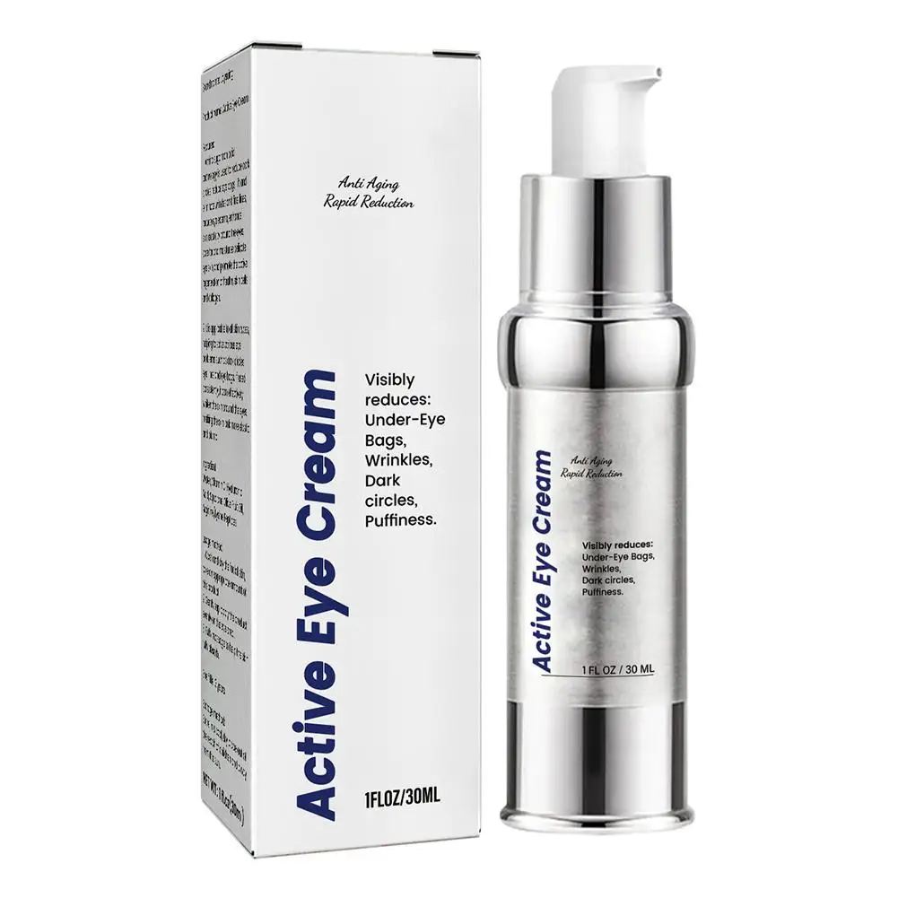 30ml Active Eye Cream Anti Wrinkle Reduce Eye Bag Dark Smooth Eye Eraser Tighten Bag Wrinkles Lift Circles Instant Skin T3s9