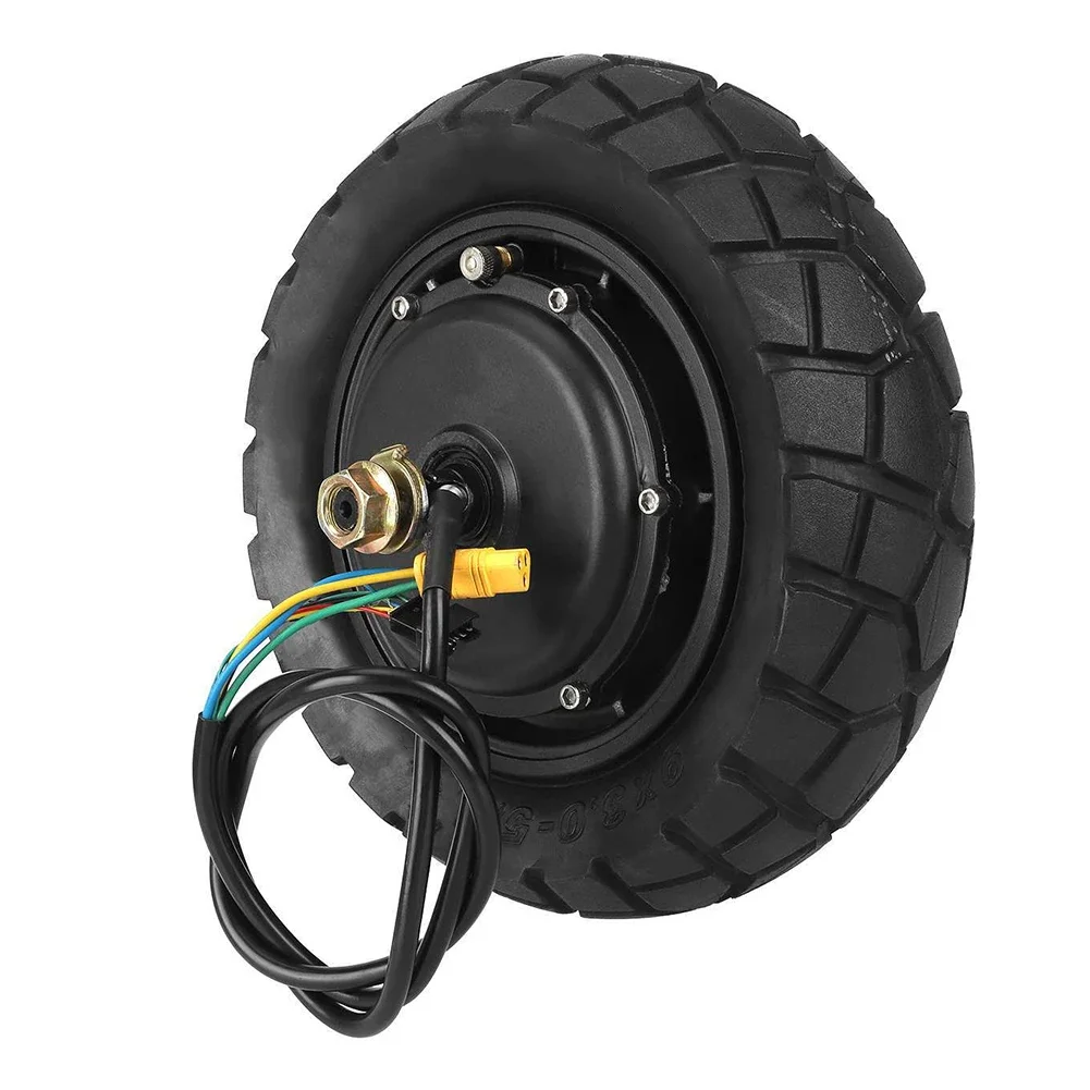 

Tubeless Vacuum Tire E-Scooter Tire Replacement For Scooter 9*3.0-5.5 Electric Scooter Motor Wheel 48V Motor Power