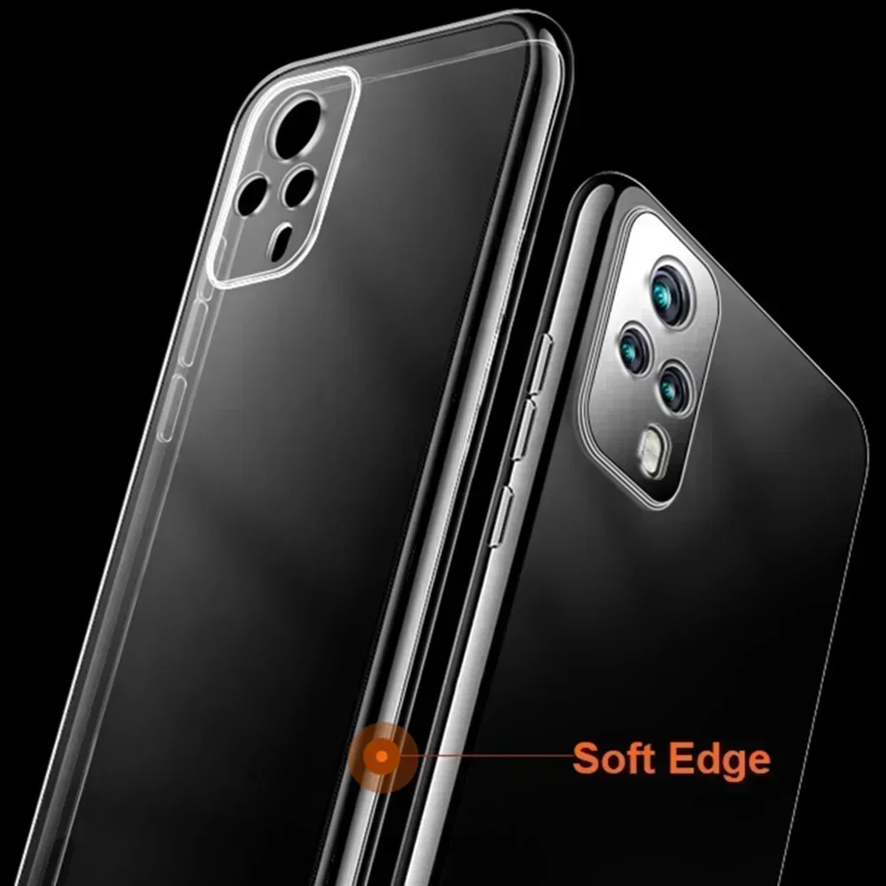 High Quality Soft Clear Case for VIVO V21 V21E Global 4G 5G Camera Protective Transparent TPU Phone Back Cover VIVOV21 E