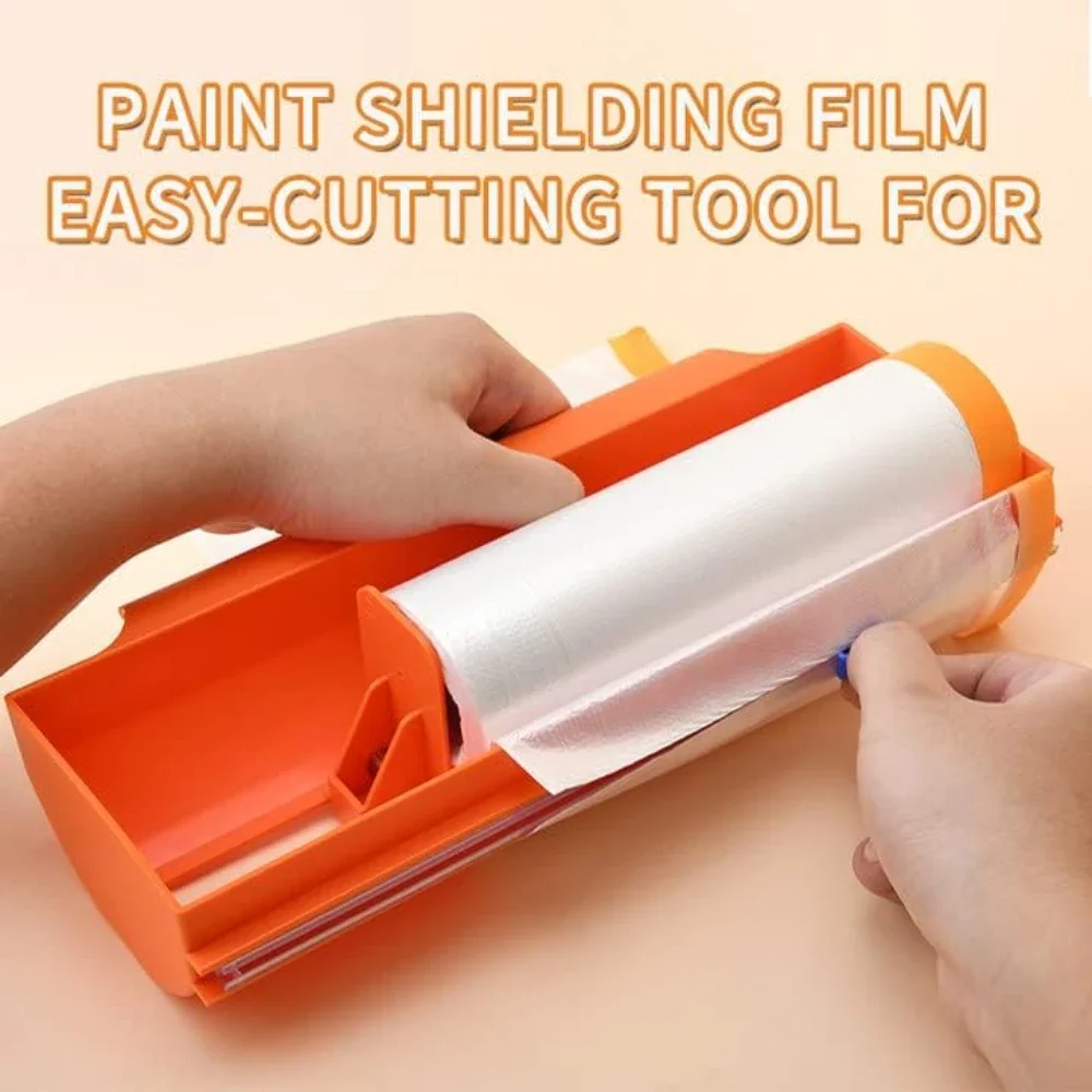 Adjustable Masking Film Cutter Car Paint Spary Tool Masking Film Cutting Tool House Renovation Wall Paint Protection Film Cutter