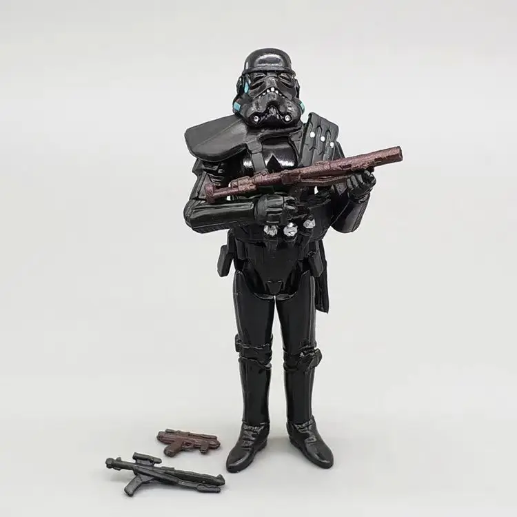 3,75 Zoll Star Wars Gashapon Actionfiguren Sammlerstück Darth Vader Imperial Stormtrooper Gelenke Bewegliches Modell Niedliches Kinderspielzeug