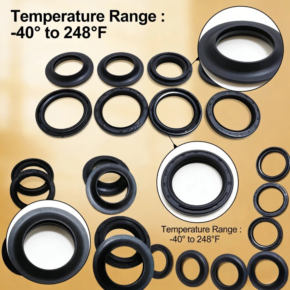 

2/4/8/16pc 45x57x11 mm Front Fork Oil Seal For Honda CBR600RR CBR900RR CTX1300 FMX650 CRF1000L ST1300 VT1300 CX GL VTX 1500 1800