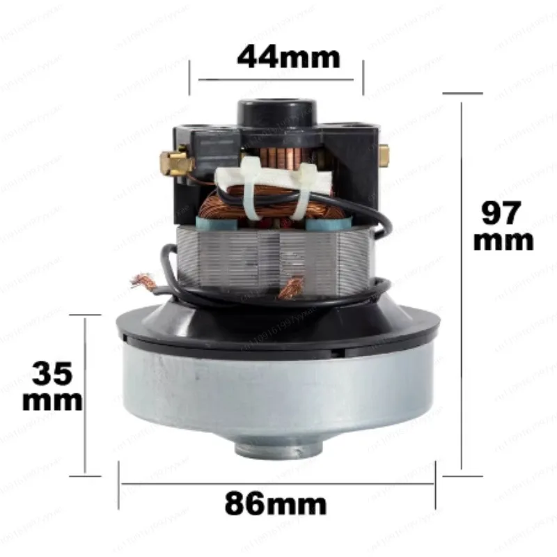 SC861A 400W/600W Vacuum Cleaner Motor Handheld Push Rod Dual-Use Accessory Diameter 86mm Sa2801 for Household Cleaning Equipment