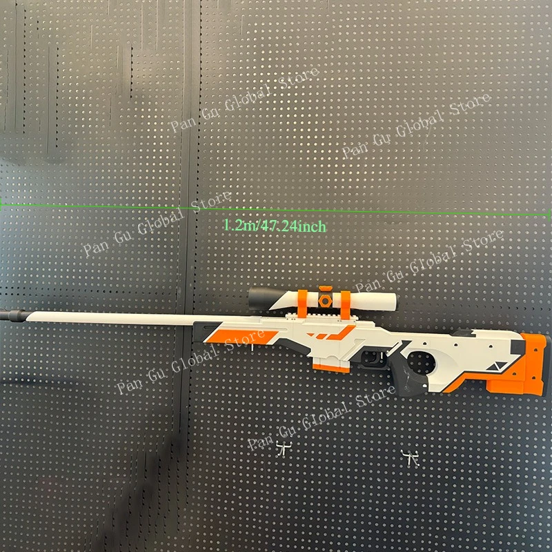 1.2 متر/47.24in Csgo البنادق ثلاثية الأبعاد طباعة مخصصة لعبة Erximov الأجهزة الطرفية نموذج الدعائم اكسسوارات تأثيري تحصيل لعبة للهواء الطلق هدية