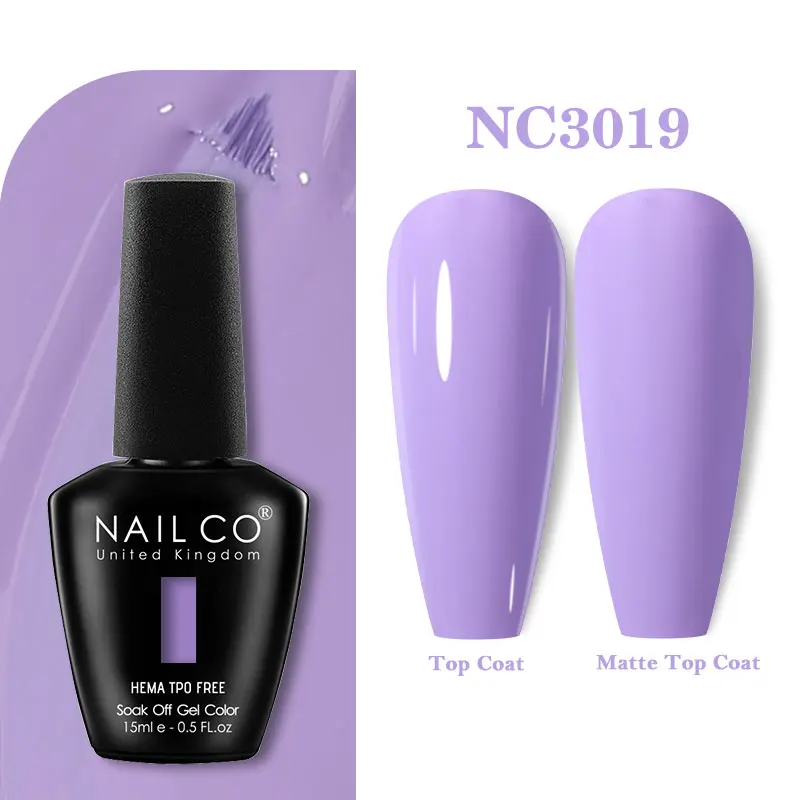 NAILCO 15 ml TPO-vrije nagelgellak Vernis semi-permanente nagels Art manicure ontwerp hybride remover gel toplaag Ongle gel UV