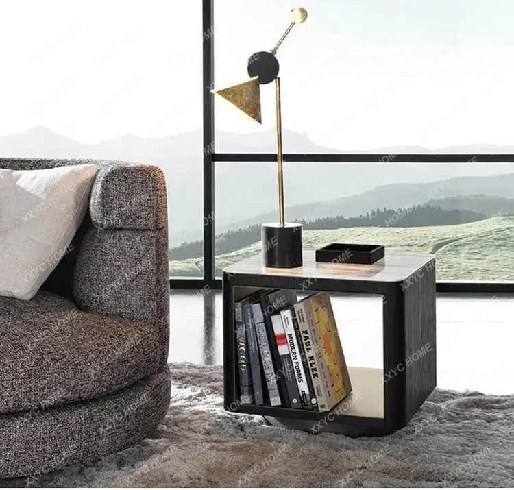 minimalist bedside table modern minimalist  style bedroom small apartment villa