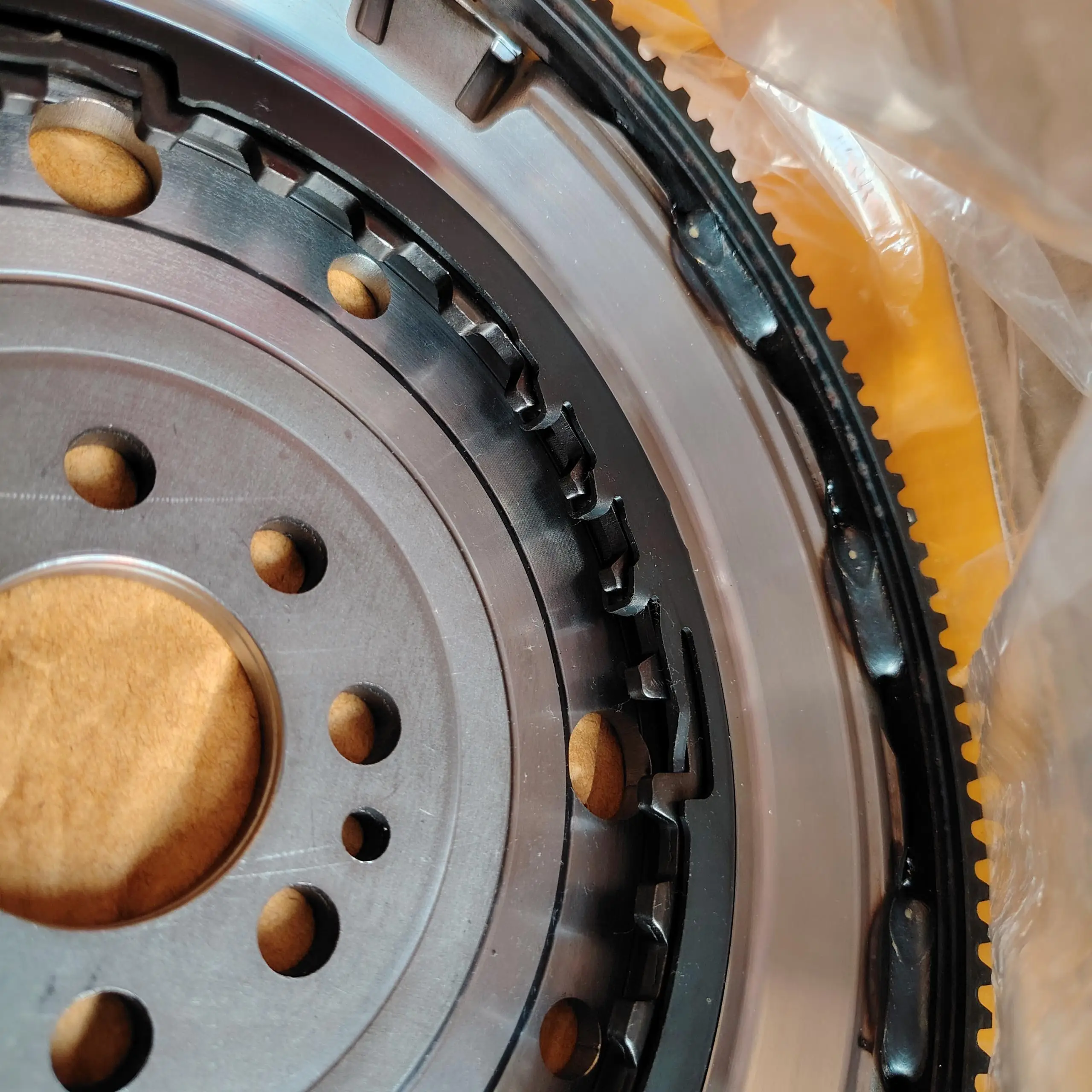 DQ200 OAM DSG7 7-speed Transmission Clutch Flywheel 8 Holes 129 Teeth
