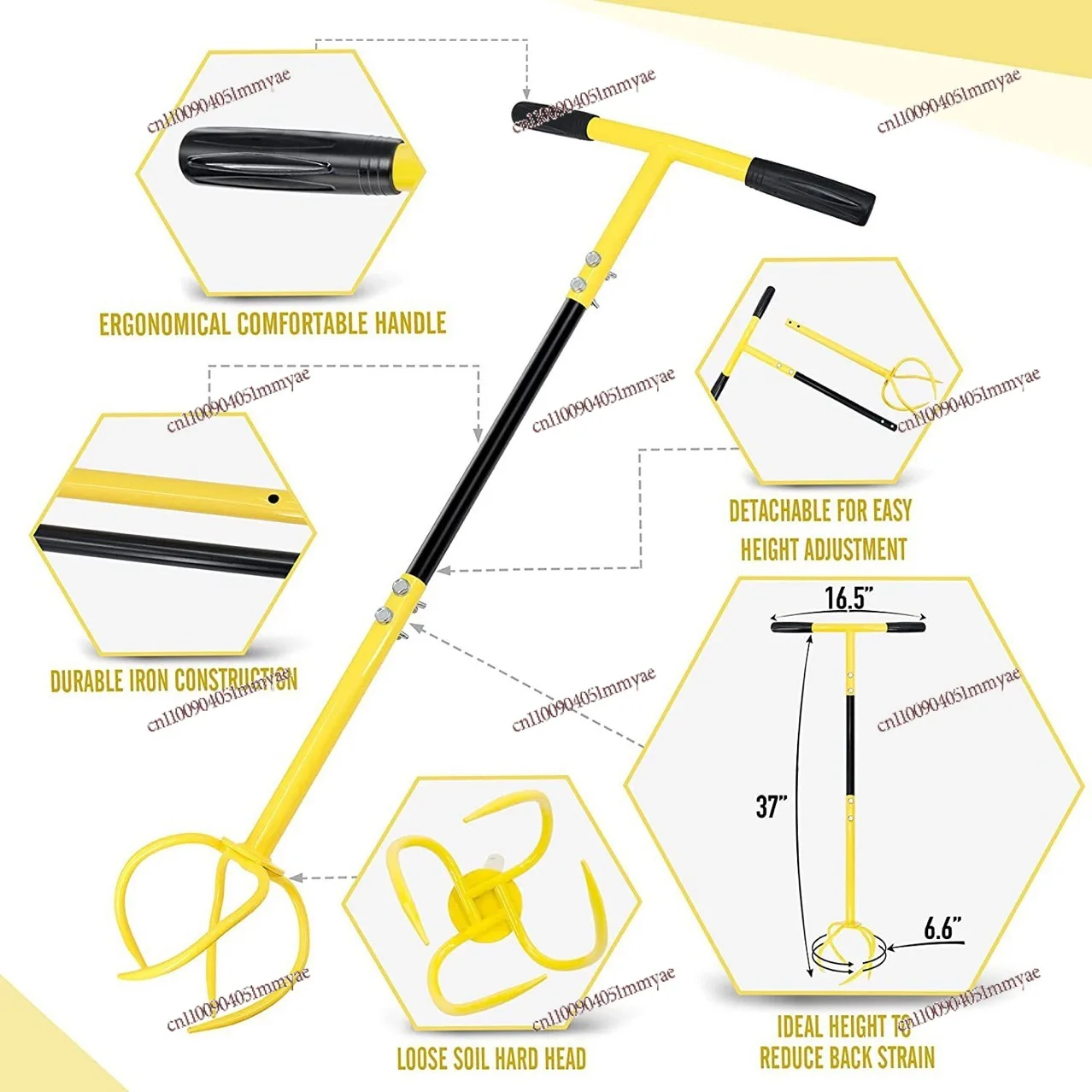 Garden Grabber Grass Oxygen Punch Soil Looser