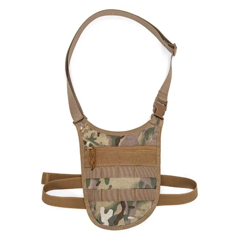 Bolsa de ombro tática, bolsa de agente nas axilas, bolsa de cintura escondida masculina, pacote anti-roubo de chave de telefone de viagem ao ar livre molle, bolso de ferramentas edc
