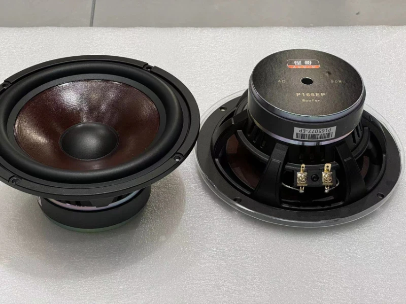 Gratis Verzending Nieuwe en Originele Rode wastafel Mid-bass luidspreker 1Set = 2 stuks