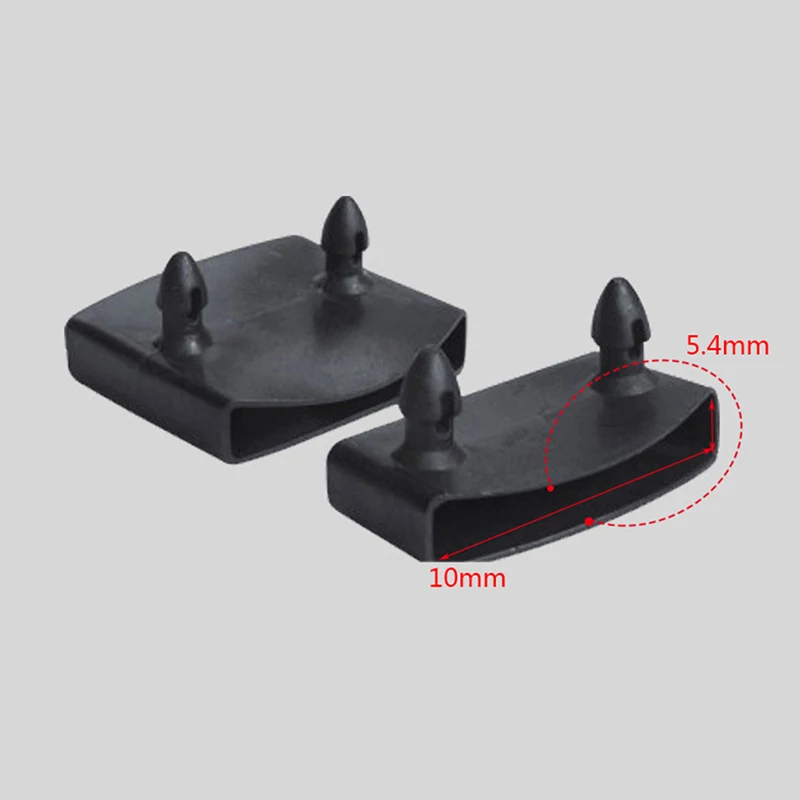 20PCS Plastic Sofa Bed Slat End Caps Holders Black Single/Double Centre Cap Replacement For Holding Securing Furniture Frames