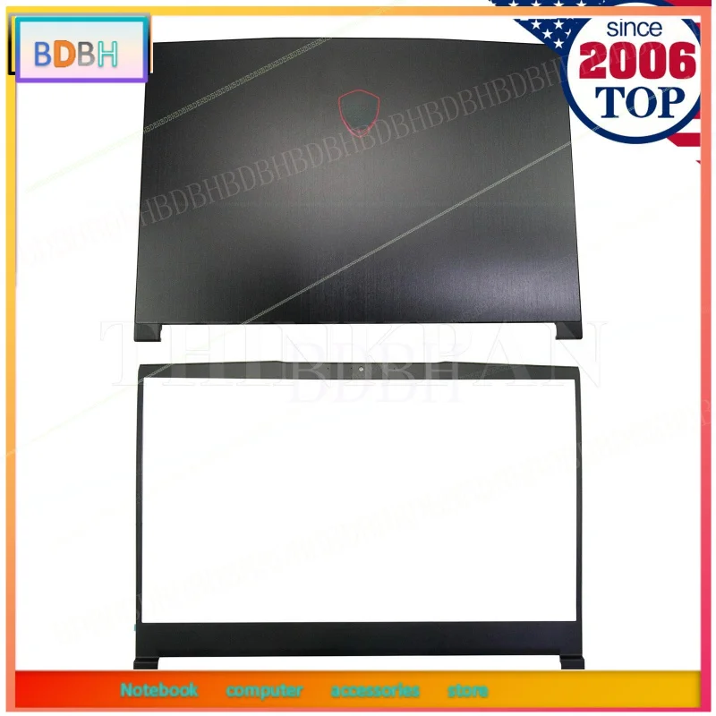 For MSI GF63 GF63VR Thin 8RC 8RD MS-16R1 R4 LCD Back Cover Top Lid & Bezel US