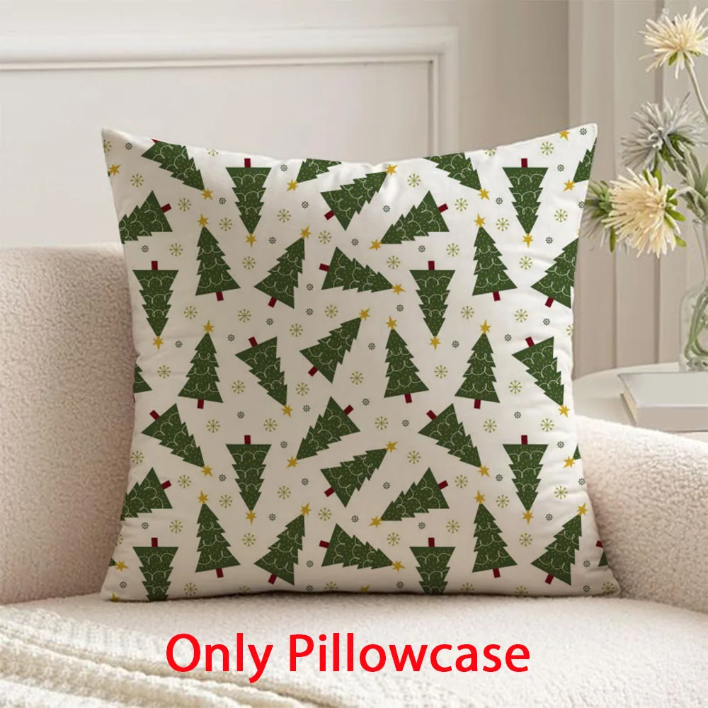 

Christmas Pillow cover decorative 45x45 cushions cover for new year pillow case winter decorative cushions