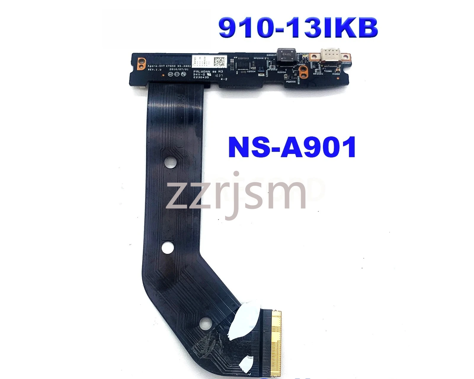 

For Lenovo YOGA 910-13IKB NS-A901 Replacement Laptop Charging Port USB Type-C Board / Cable 100% Test Terfect 5C50M35042