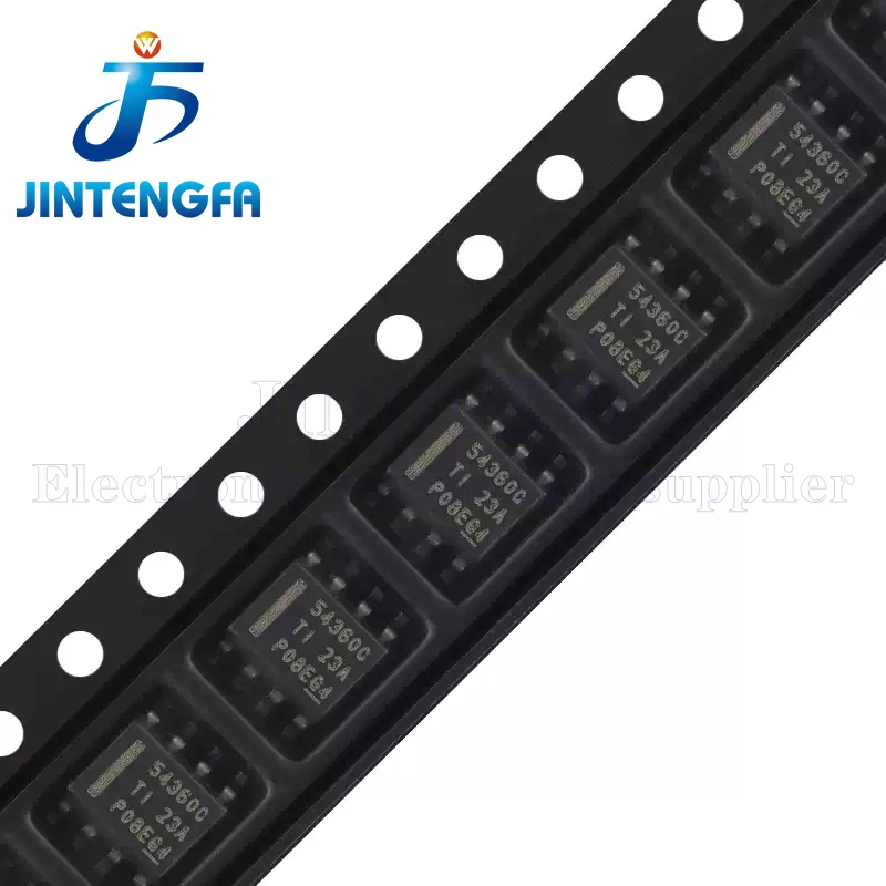 5PCS TPS54360BDDAR 54360C SOP-8 TPS54360B TPS54360 HSOIC-8Pin 4.5V-60V 3.5A Step-Down DC/DC Converterพร้อมEco-โหมดSMD IC