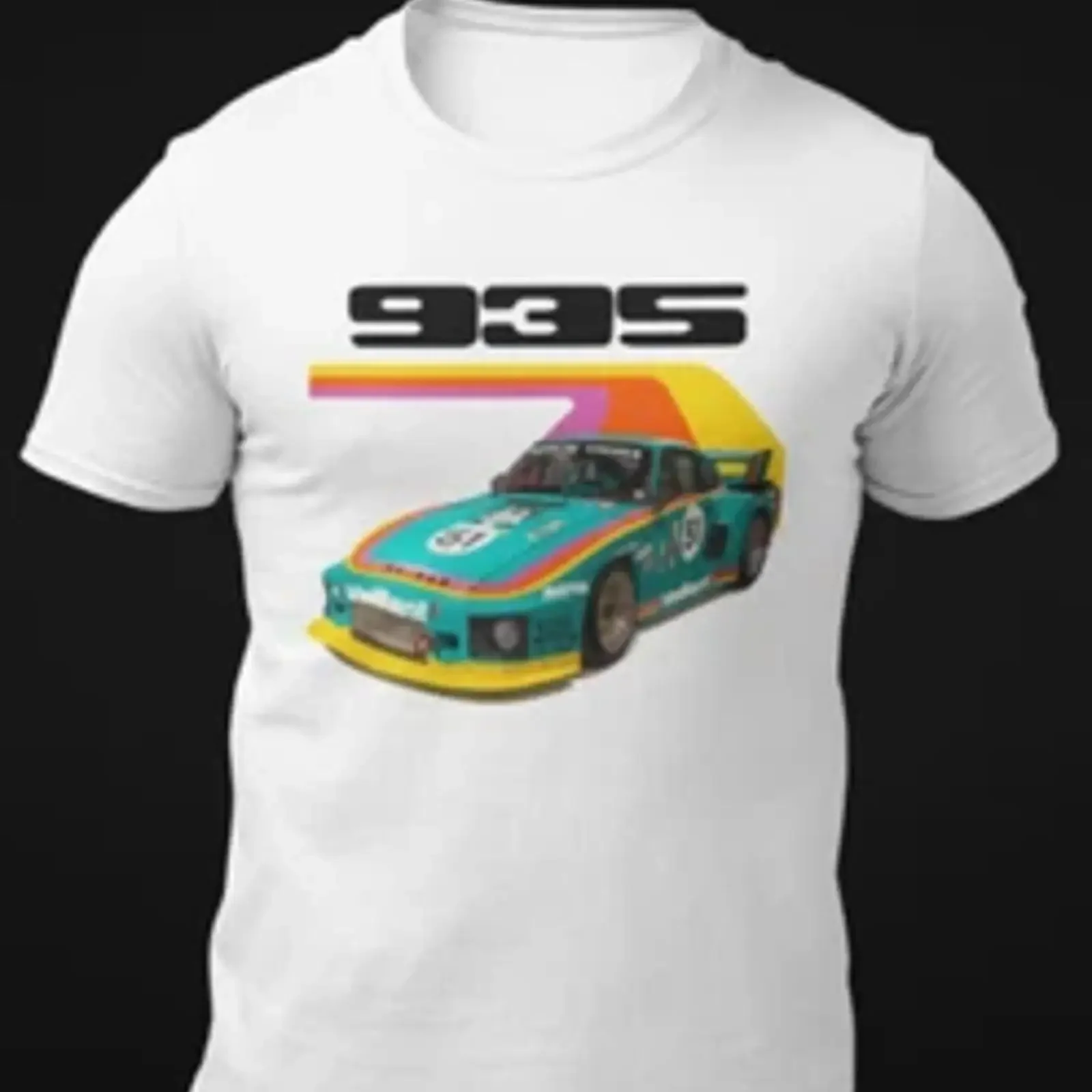 Camiseta Kremer 935 K2 1977 Race Car vintage, informal, cómoda, a la moda, ligeramente suave, para hombre, para uso diario