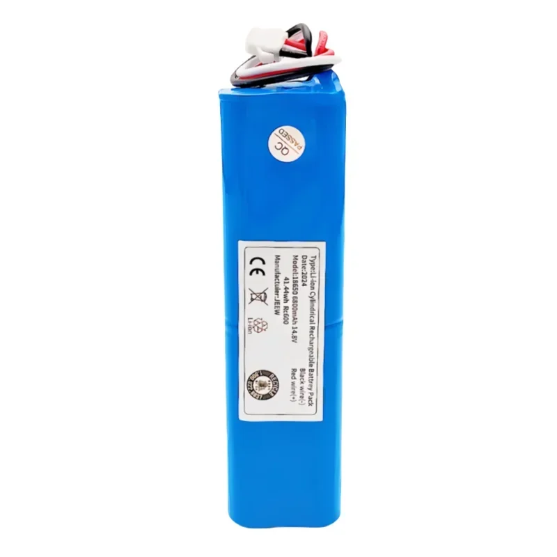 Durable 14.8V 6800mAh 18650 Lithium Battery Pack Replacement Accessory For Robot Vacuum Cleaner And Other Electronic Equipment