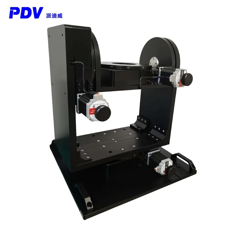 PT-SW02 Electric Three-Dimensional Rotating Platform, Displacement Platform, Angular Positioning Platform